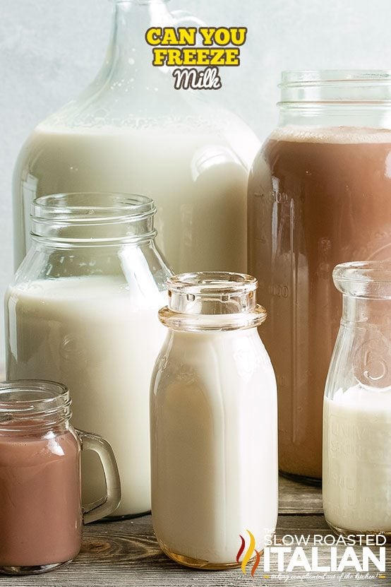 Can You Freeze Milk? Here’s How with Tips for Freezing!