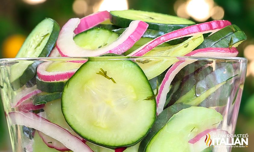 Cucumber Vinegar Salad