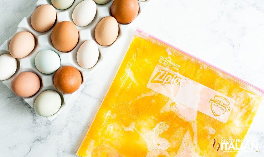 How to freeze eggs in bulk