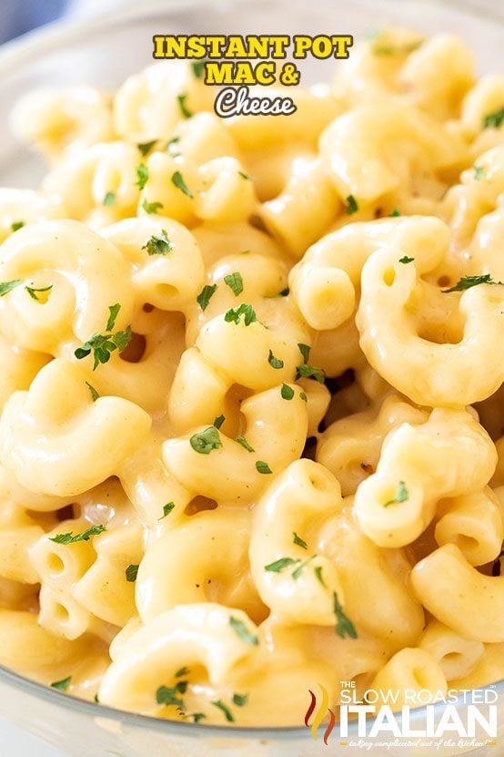 Instant Pot Mac and Cheese + Video