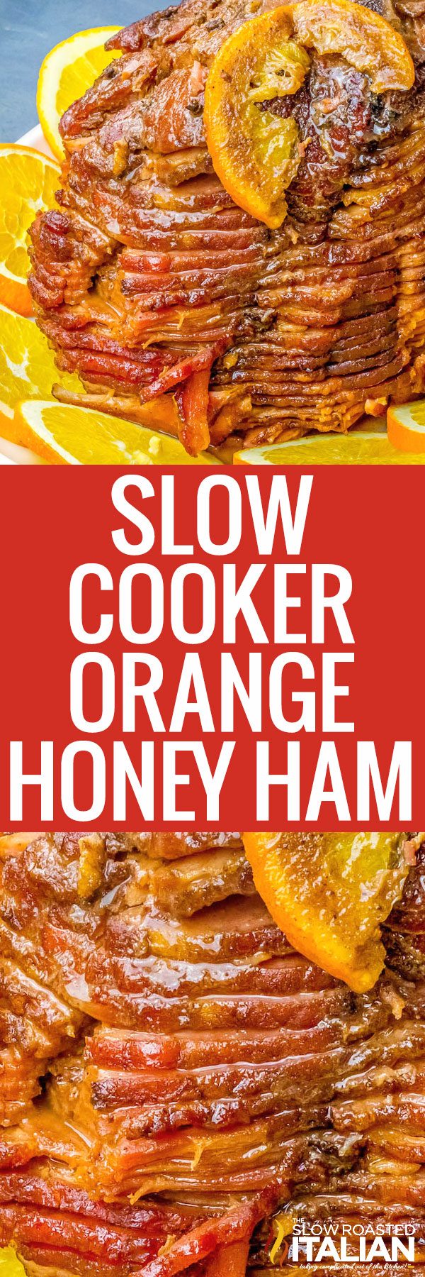 slow cooker orange honey ham -pin