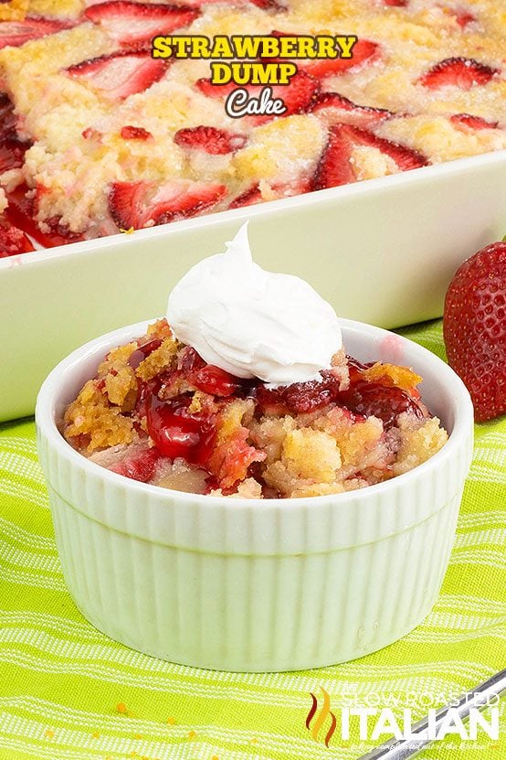 Strawberry Dump Cake + Video