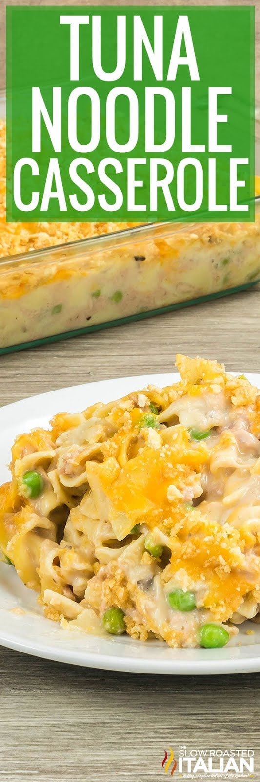 titled image (and shown): tuna noodle casserole recipe