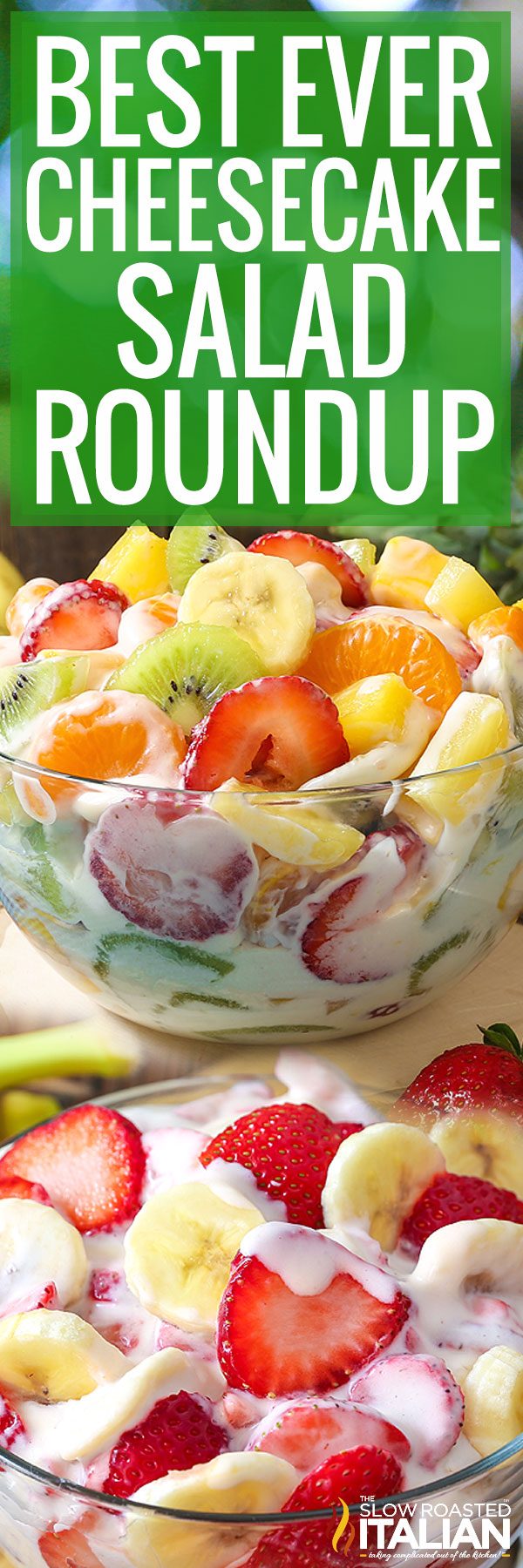 best ever cheesecake salad roundup -pin