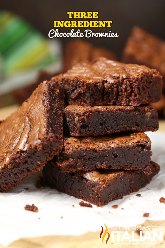 3-Ingredient Brownies (With Video)