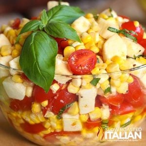 bowl of summer corn salad