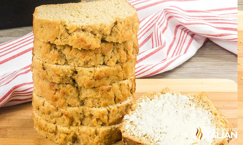 slices of bread made with root beer