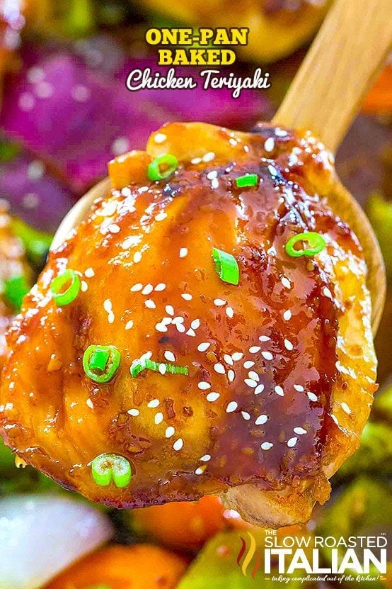 titled: One-Pan Baked Chicken Teriyaki