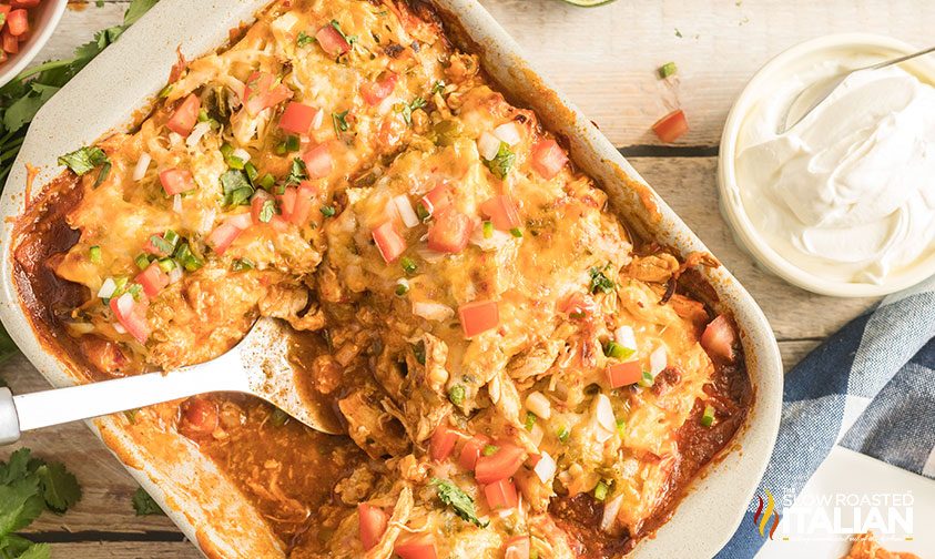 Chicken Enchilada Casserole
