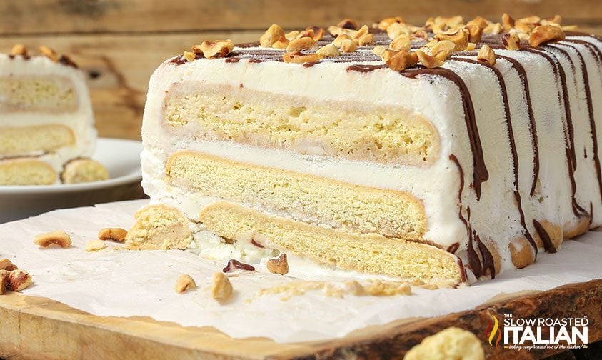 Tiramisu Ice Cream Cake