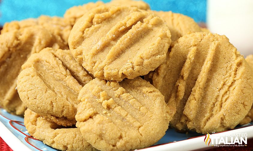 3 Ingredient Peanut Butter Cookies