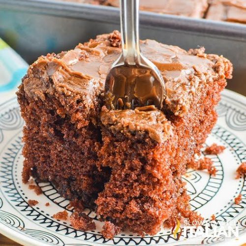 Easy chocolate fudge cake recipe | BBC Good Food