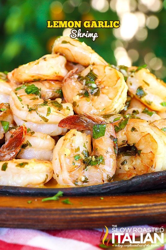 Lemon Garlic Shrimp