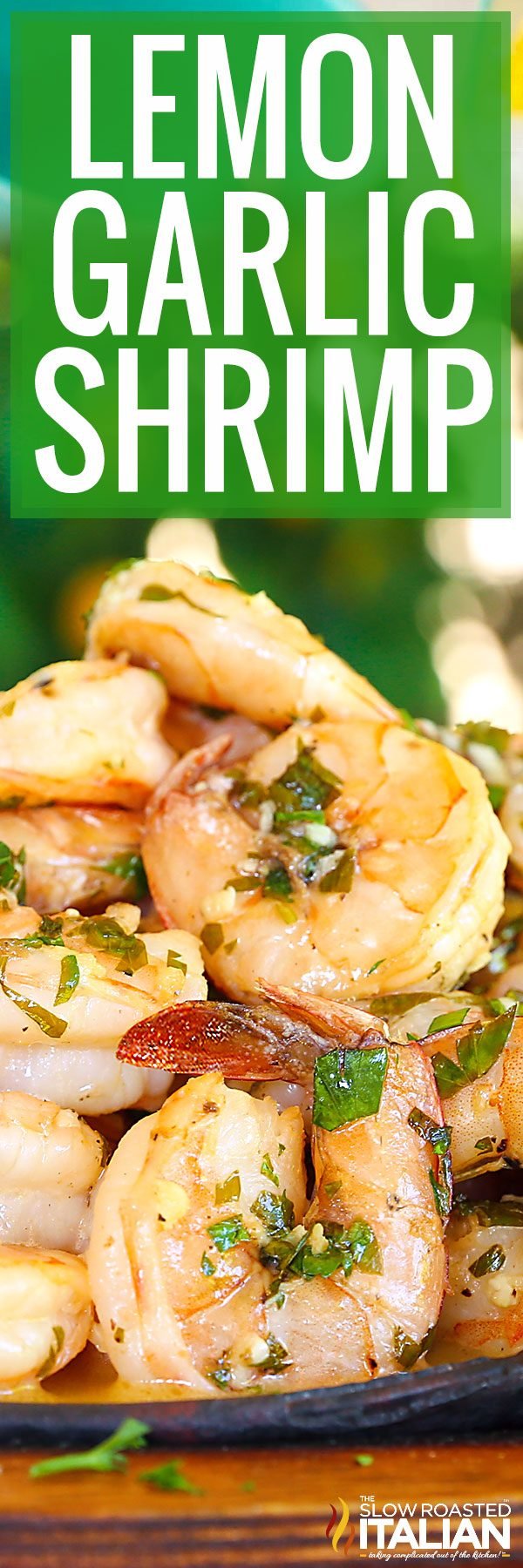 titled image (and shown): lemon garlic shrimp