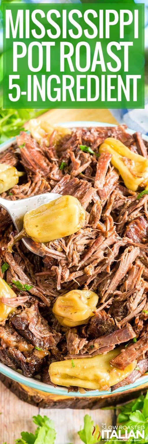 Mississippi Mud Roast + Video The Slow Roasted Italian