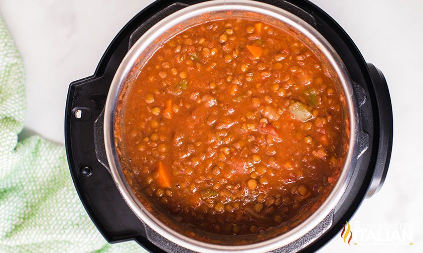 Lentil Soup in the Instant Pot