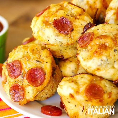 Pepperoni Pizza Bites + Video The Slow Roasted Italian