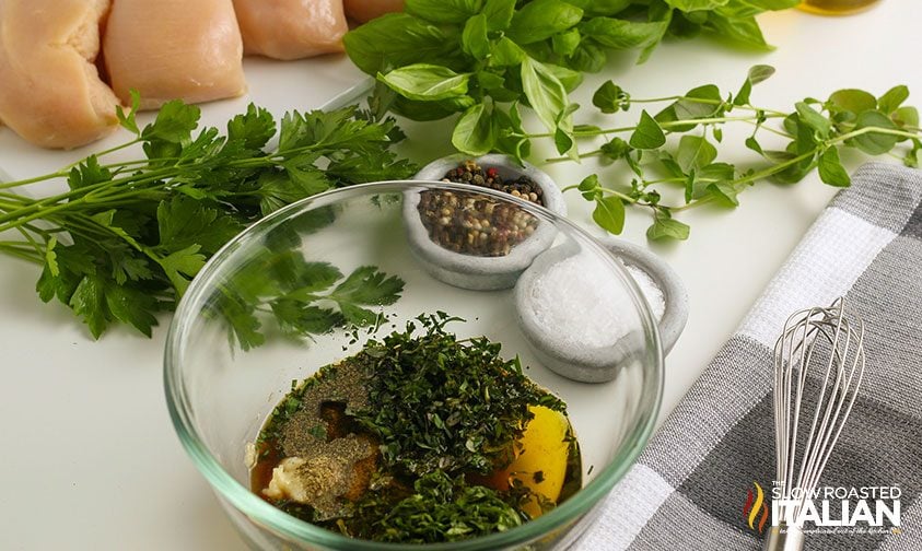 chicken breast in airfryer marinade