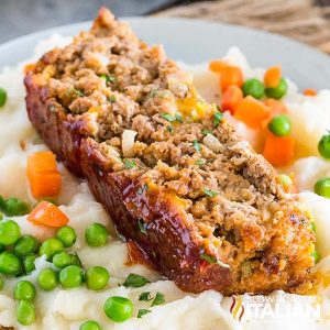 slice of cracker barrel meatloaf