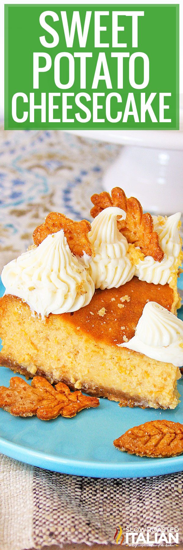 sweet potato cheesecake -pin