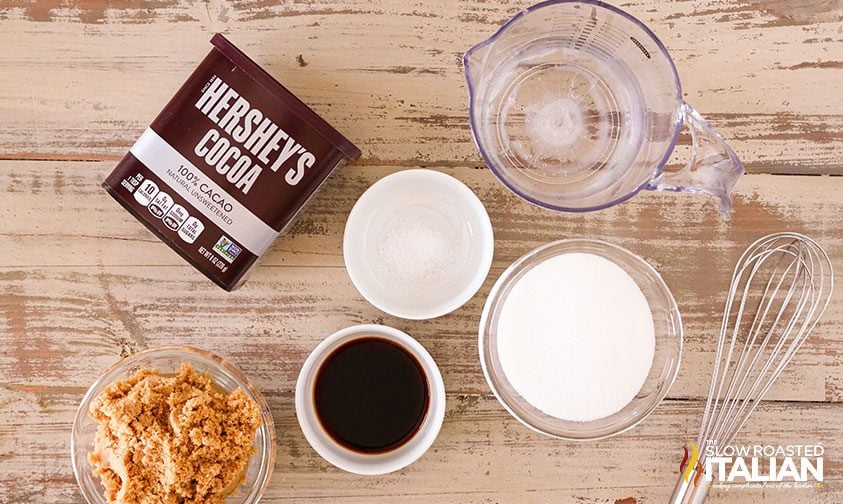 chocolate syrup ingredients