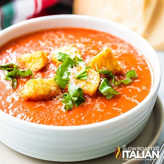 Tomato Basil Soup Recipe (Applebee's Copycat) + Video - TSRI