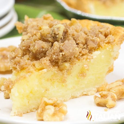 slice of buttermilk pie