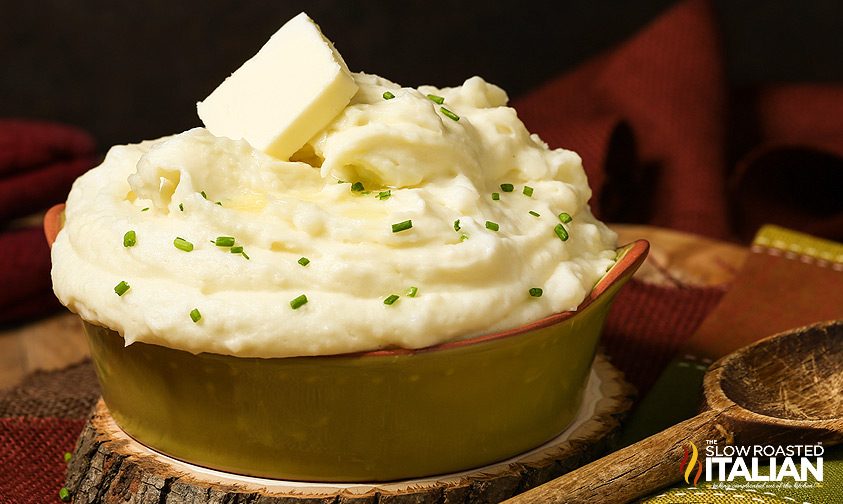 Bowl of Best Mashed Potatoes recipe