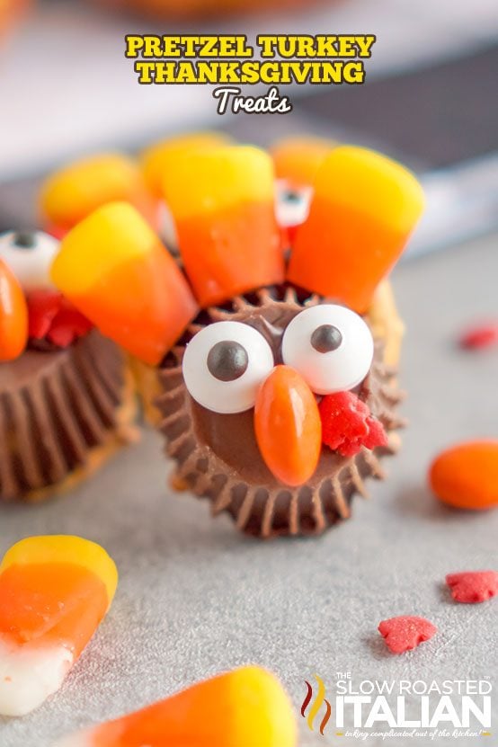 pretzel turkey thanksgiving treats