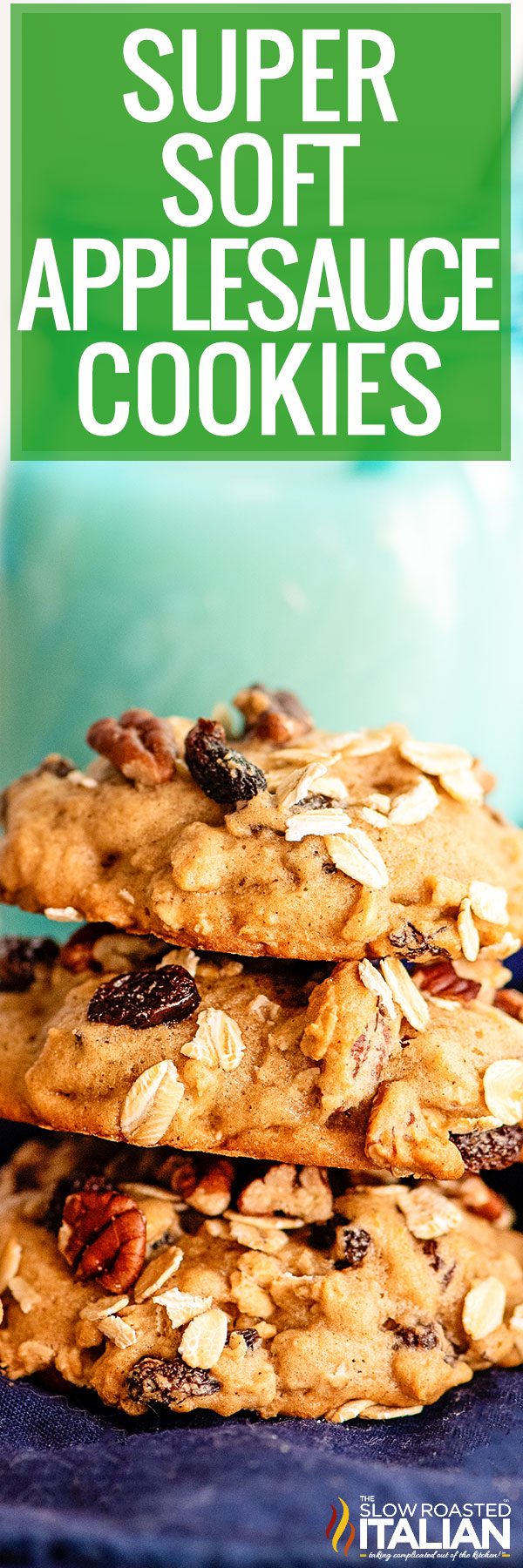 super soft applesauce cookies