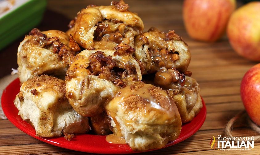 Caramel Apple Pie Bombs