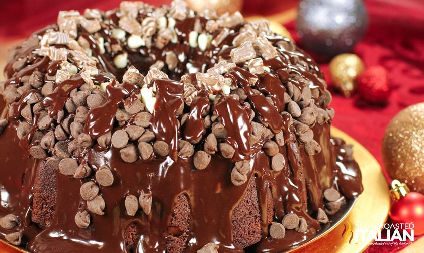 whole Death by Chocolate Bundt Cake