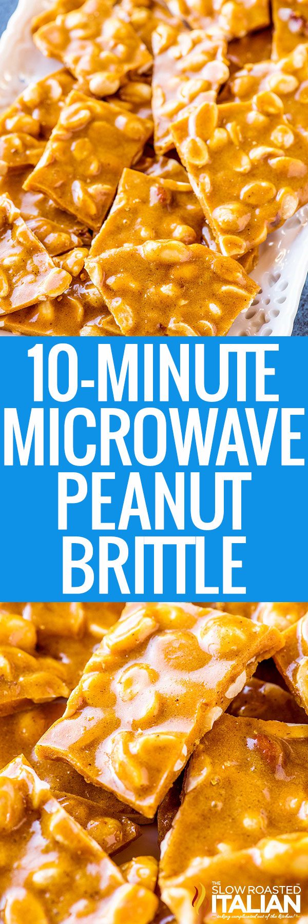 10 minute microwave peanut brittle 