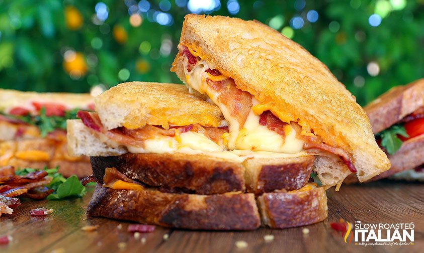 grilled sandwich recipe stacked