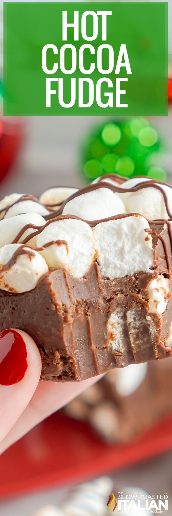 titled image (and shown): hot cocoa fudge 