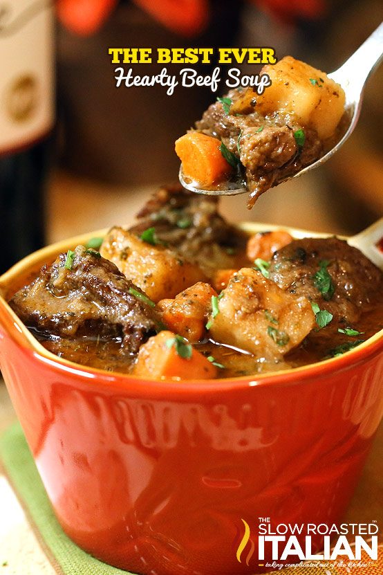 vegetable soup in bowl