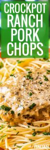 Crockpot Ranch Pork Chops + Video - The Slow Roasted Italian
