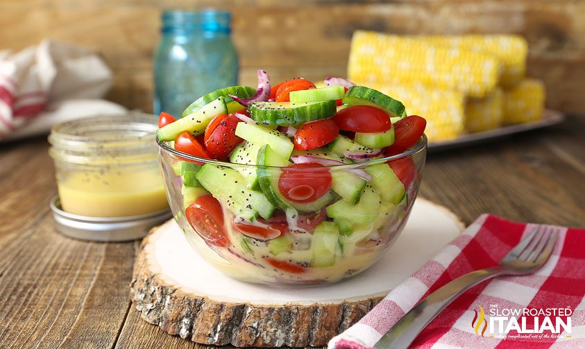 Cucumber Tomato Salad