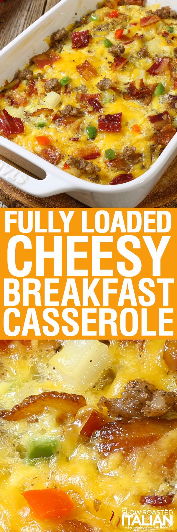 Fully Loaded Baked Egg Casserole + Video - TSRI