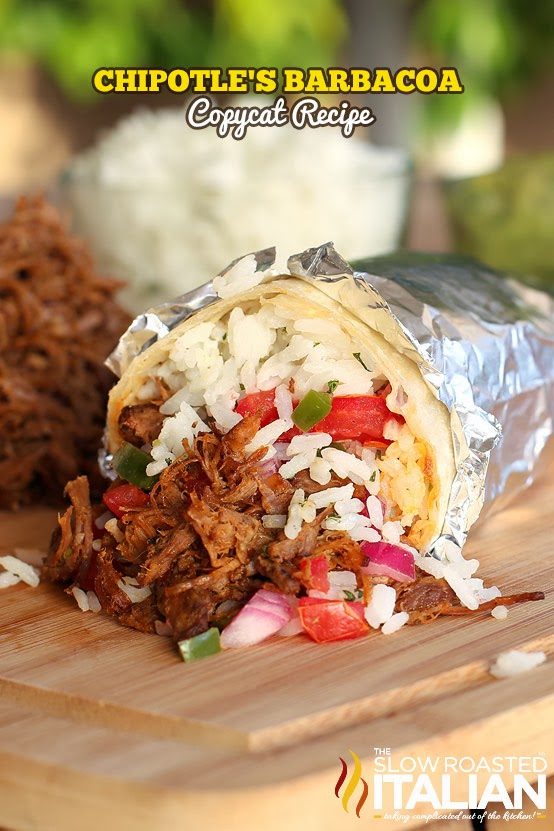 What is barbacoa in a burrito