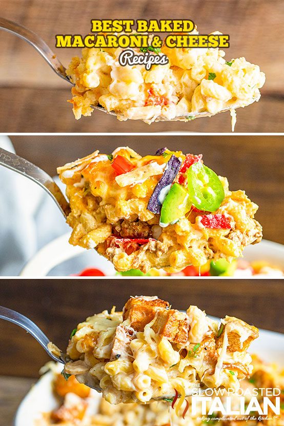 collage Best Baked Macaroni and Cheese Recipes