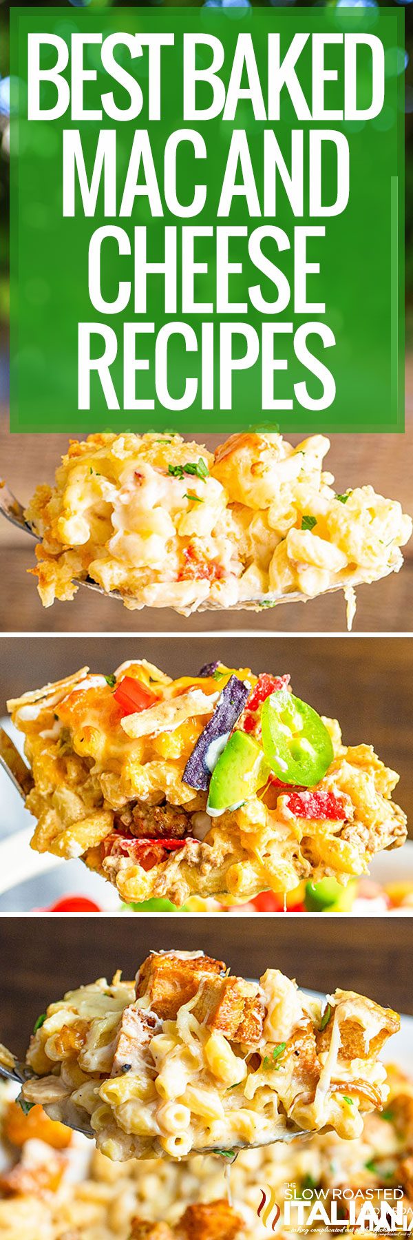 Collage Best Baked Macaroni and Cheese Recipes