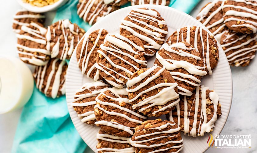 cookies on a plate