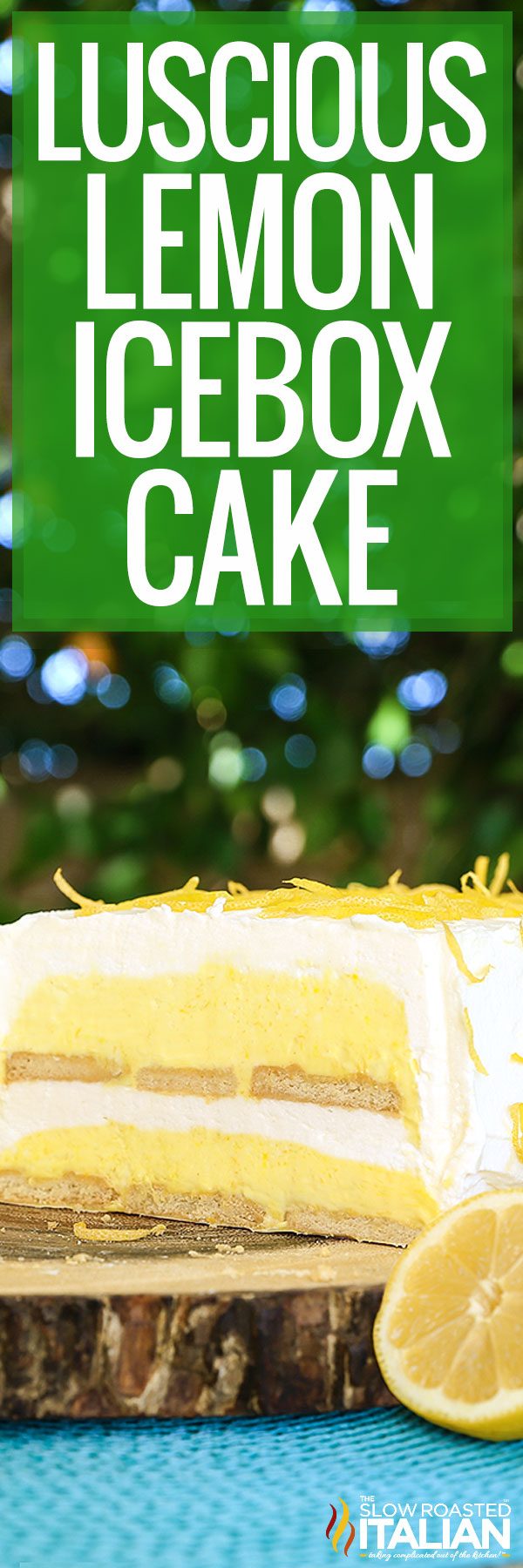 titled image for luscious lemon icebox cake