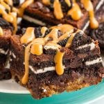 titled collage for oreo brownies