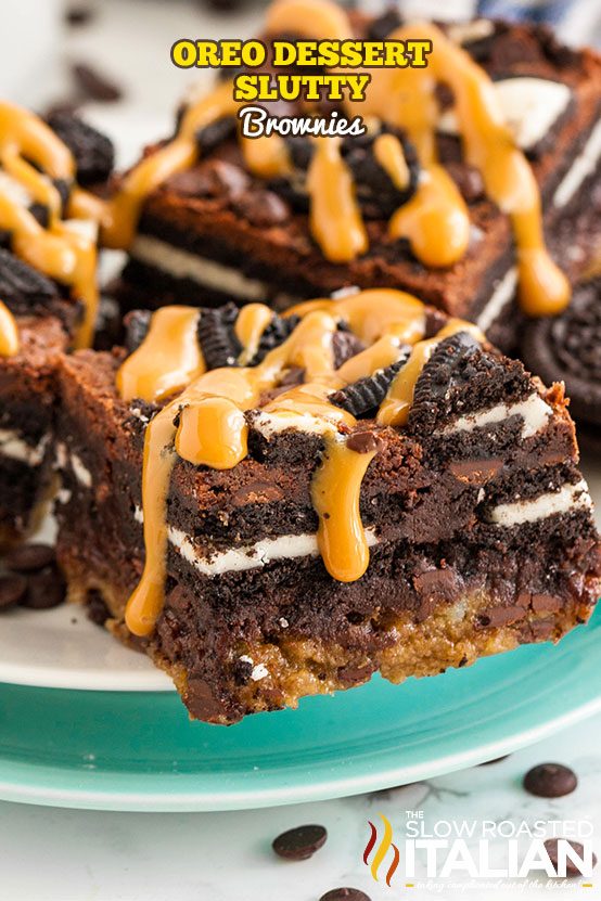 Slutty Brownies (Oreo Brownies Recipe) + Video