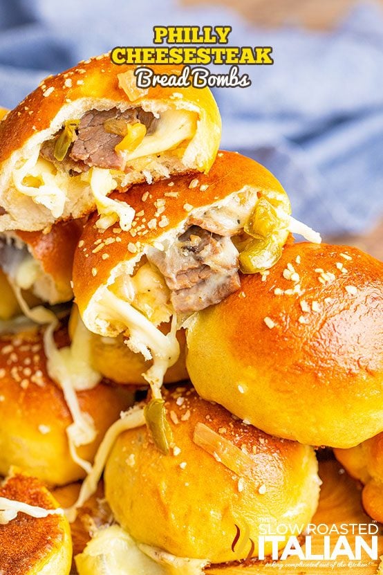 Philly Cheesesteak Bombs + Video