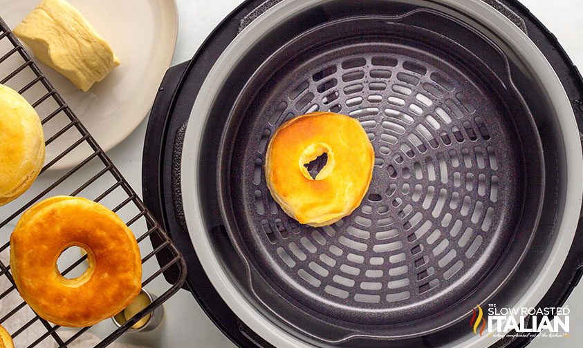 donut in the air fryer