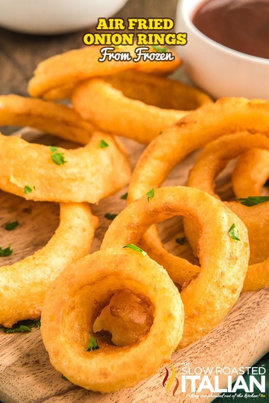 air fried onion rings from frozen