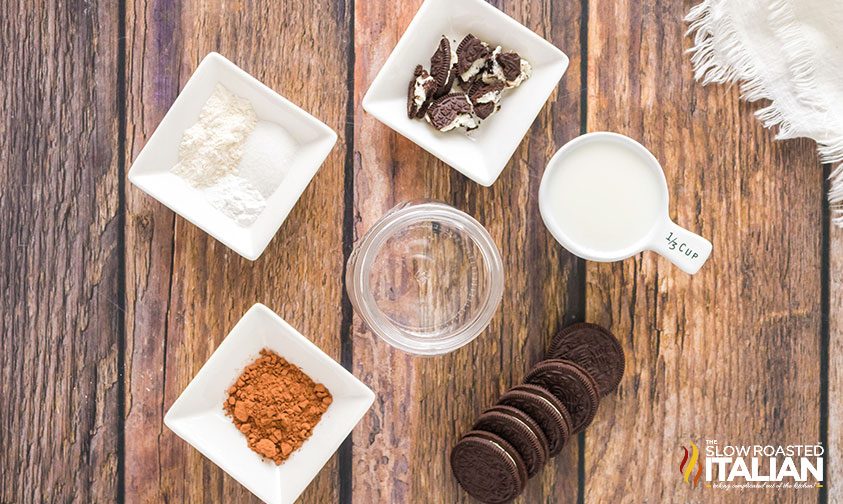 Ingredients Oreo Mug Cake